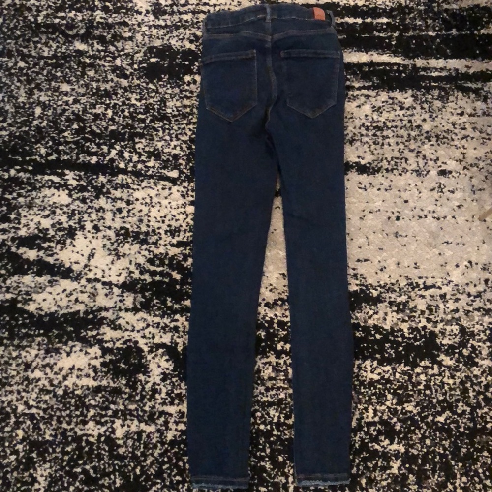 Zara dark denim skinny jeans - Picture 3 of 4